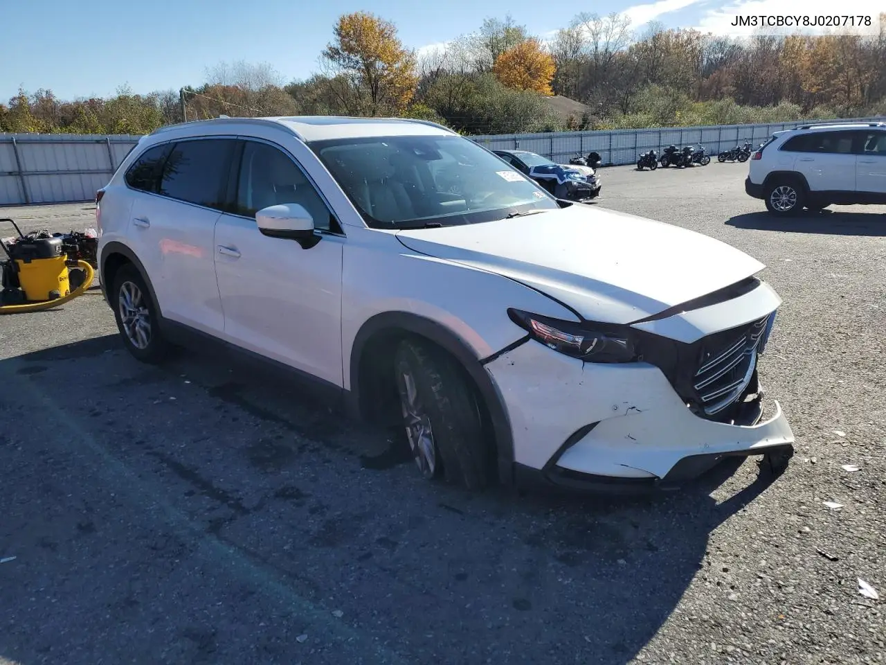 JM3TCBCY8J0207178 2018 Mazda Cx-9 Touring