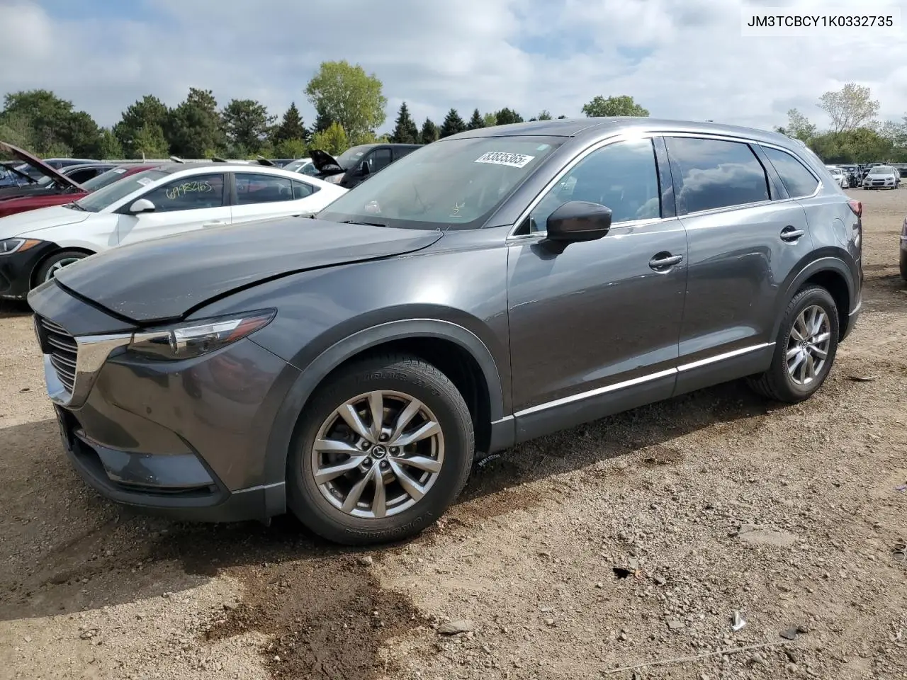 JM3TCBCY1K0332735 2019 Mazda Cx-9 Touring