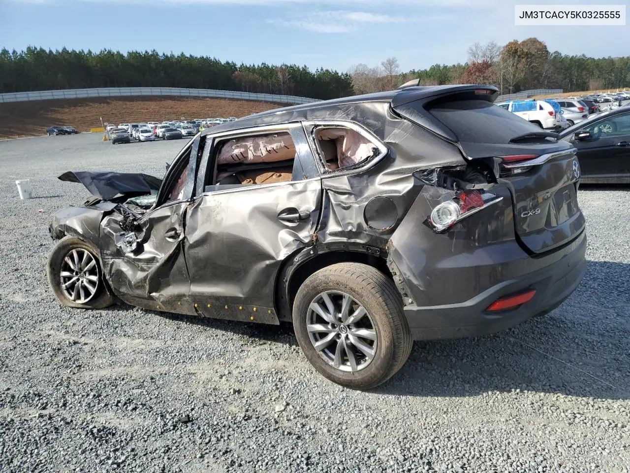 JM3TCACY5K0325555 2019 Mazda Cx-9 Touring