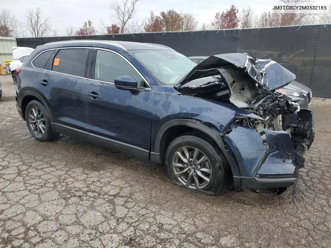 JM3TCBCY2M0532185 2021 Mazda Cx-9 Touring