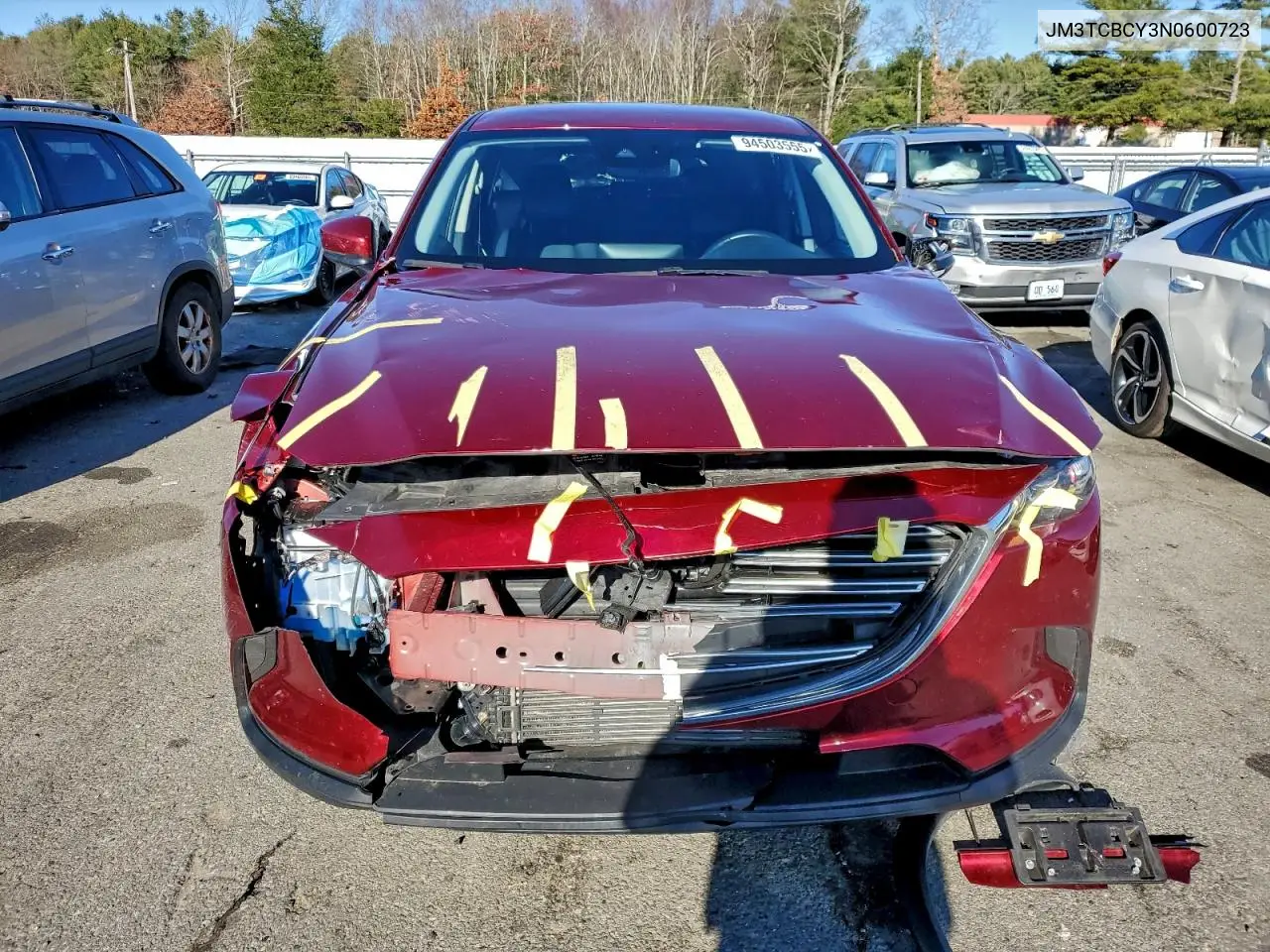 JM3TCBCY3N0600723 2022 Mazda Cx-9 Touring