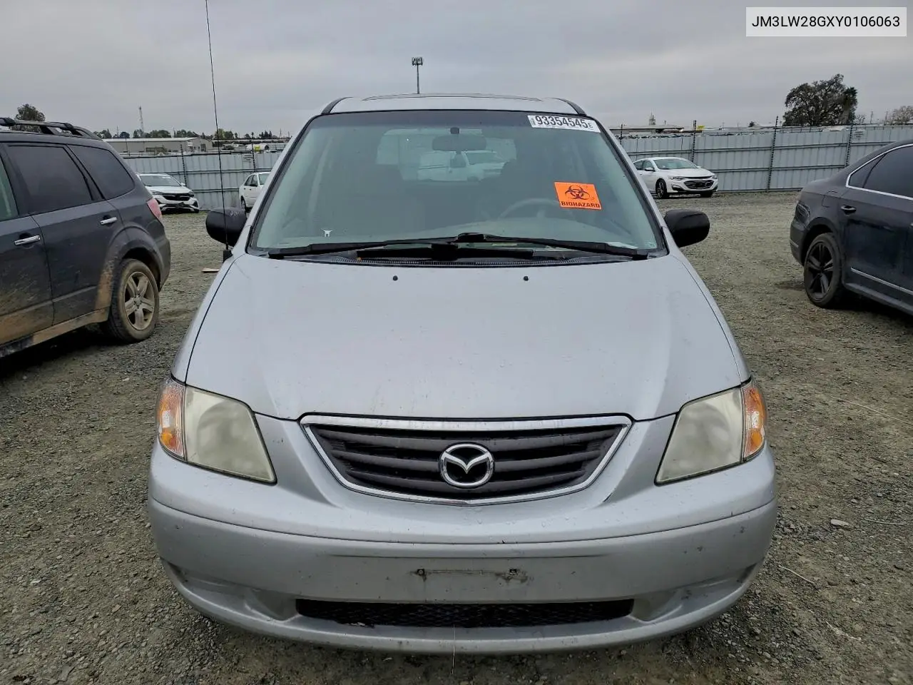 JM3LW28GXY0106063 2000 Mazda Mpv Wagon