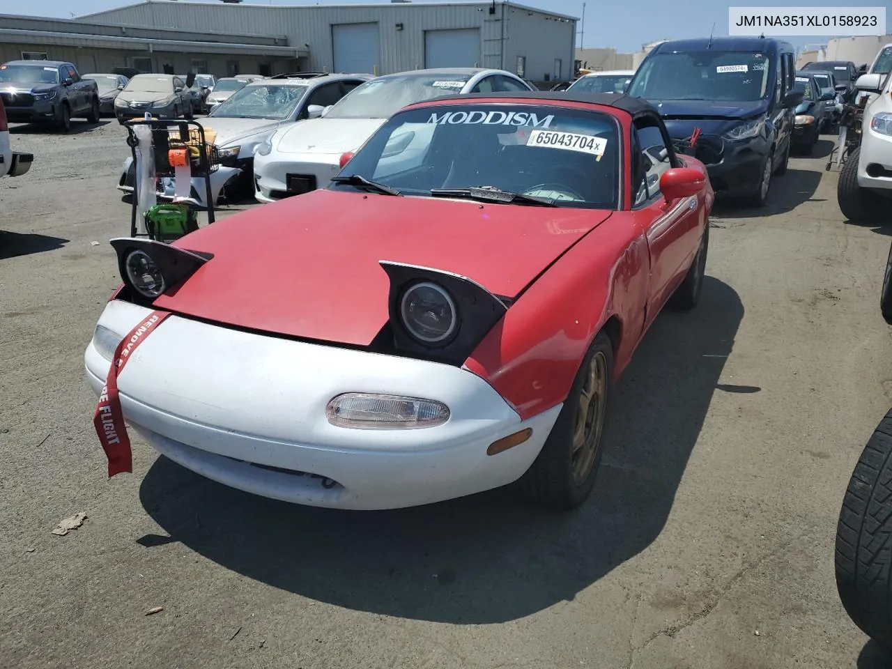 1990 Mazda Mx-5 Miata VIN: JM1NA351XL0158923 Lot: 65043704