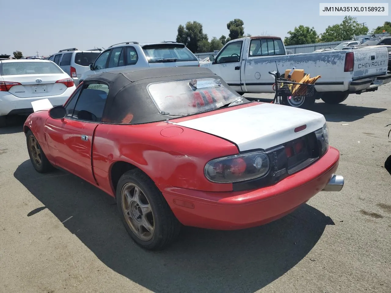 1990 Mazda Mx-5 Miata VIN: JM1NA351XL0158923 Lot: 65043704