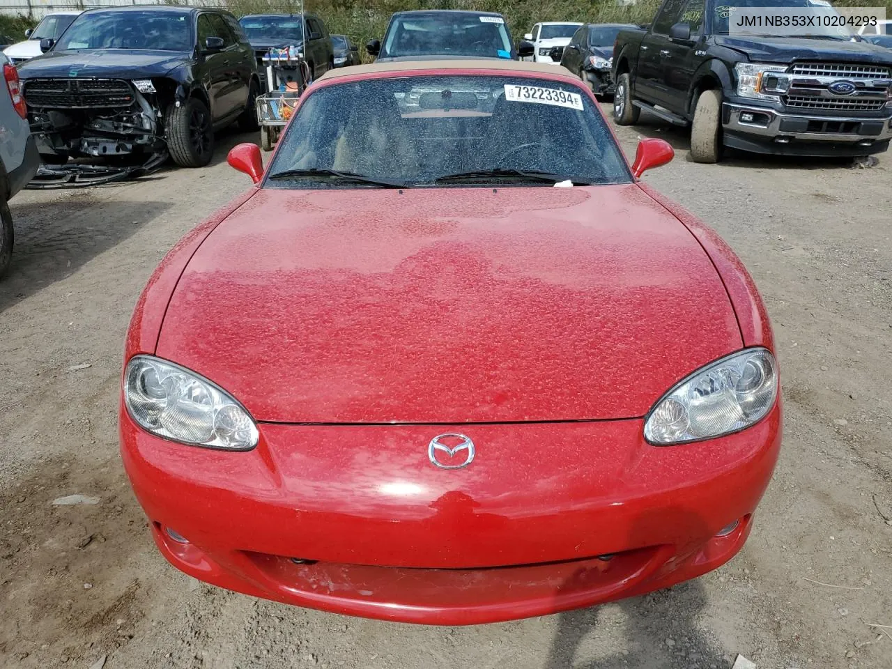 2001 Mazda Mx-5 Miata Base VIN: JM1NB353X10204293 Lot: 73223394