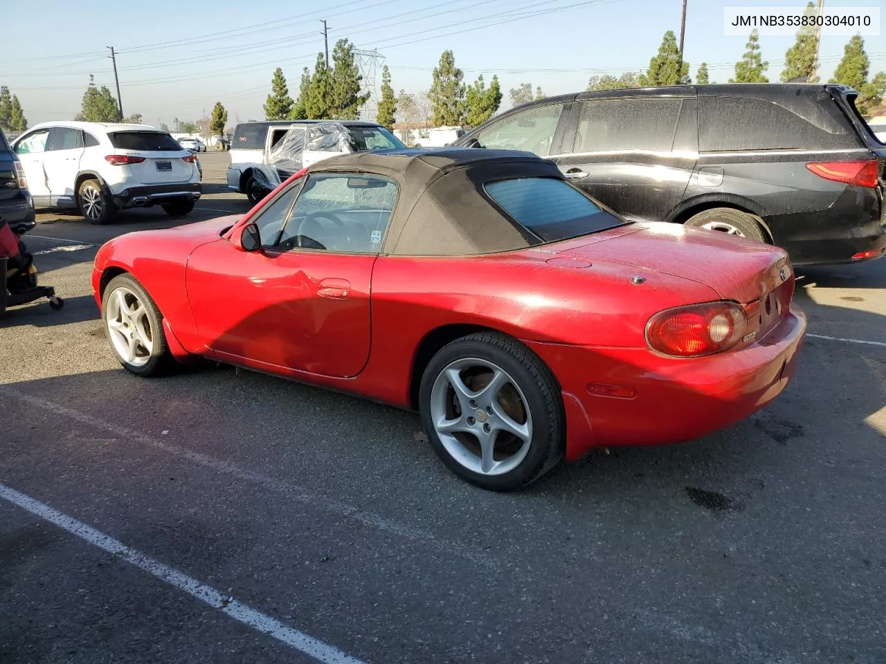 JM1NB353830304010 2003 Mazda Mx-5 Miata Base