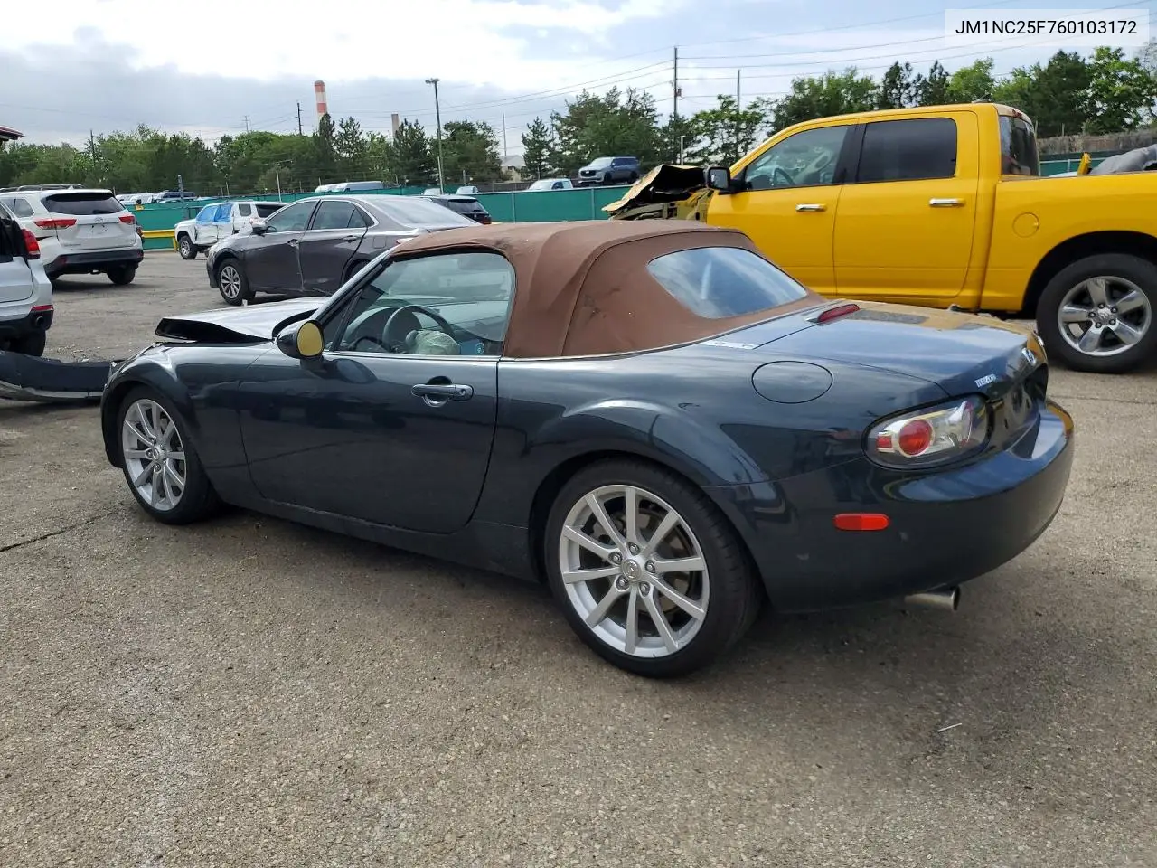 2006 Mazda Mx-5 Miata VIN: JM1NC25F760103172 Lot: 56612016