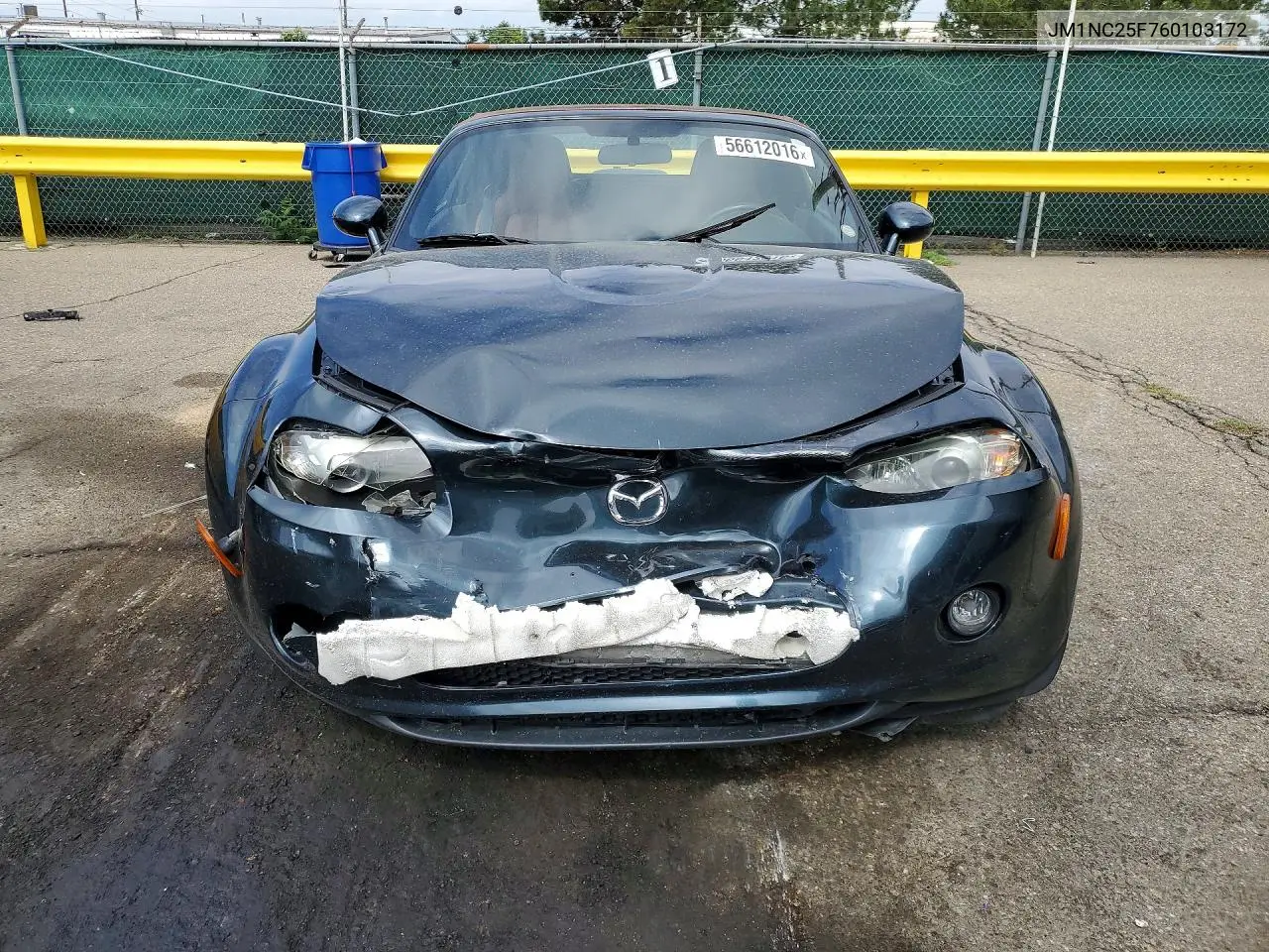 2006 Mazda Mx-5 Miata VIN: JM1NC25F760103172 Lot: 56612016