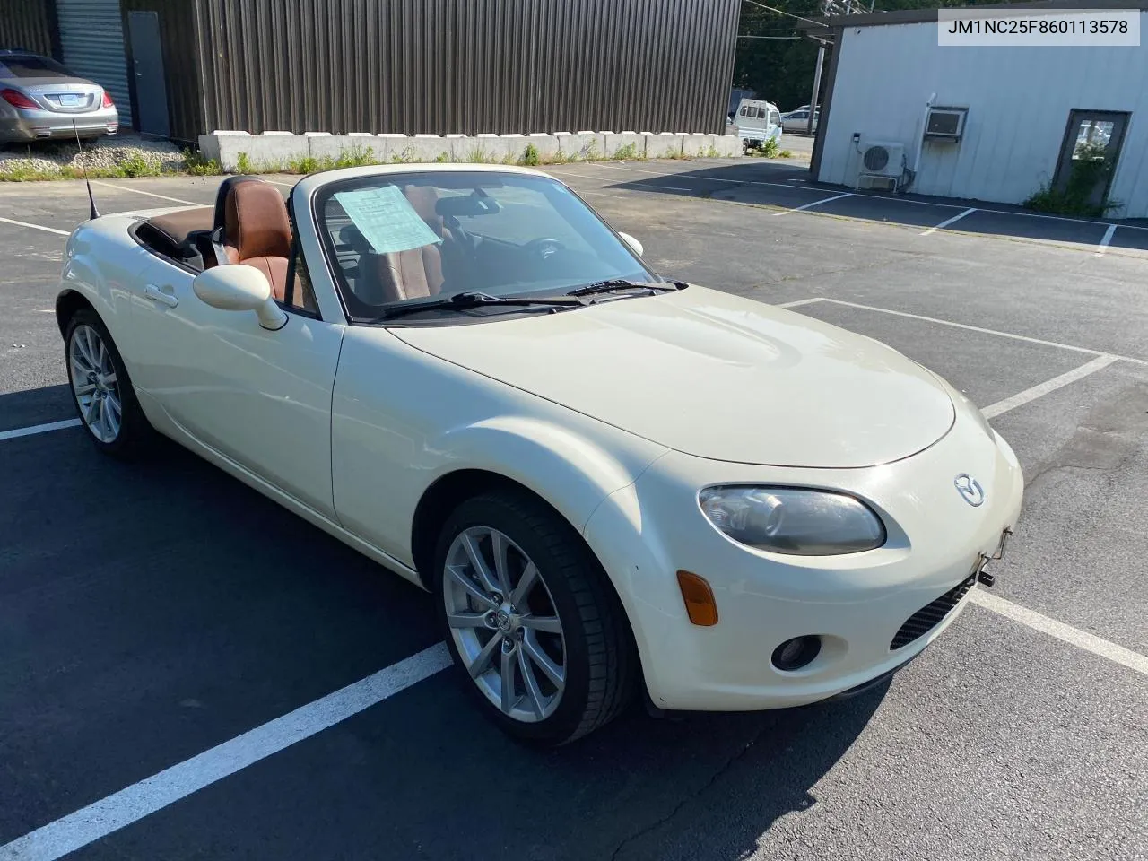 JM1NC25F860113578 2006 Mazda Mx-5 Miata