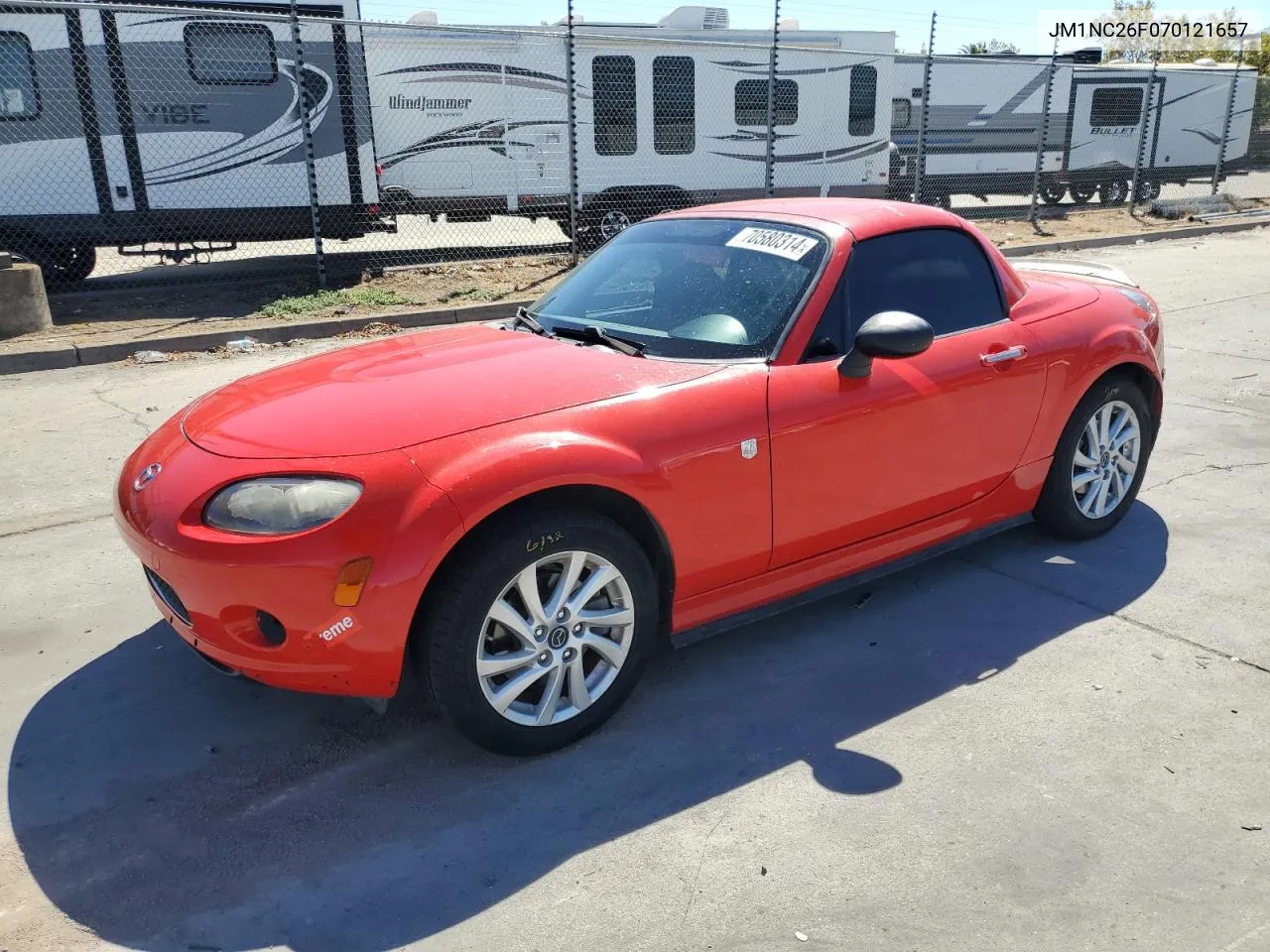 JM1NC26F070121657 2007 Mazda Mx-5 Miata