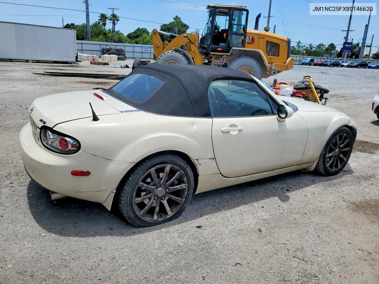 2008 Mazda Mx-5 Miata VIN: JM1NC25FX80146620 Lot: 56594076