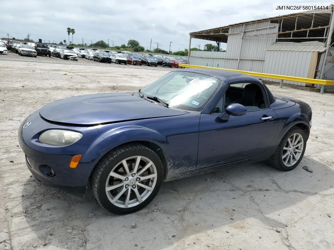 2008 Mazda Mx-5 Miata VIN: JM1NC26F580154414 Lot: 63559424