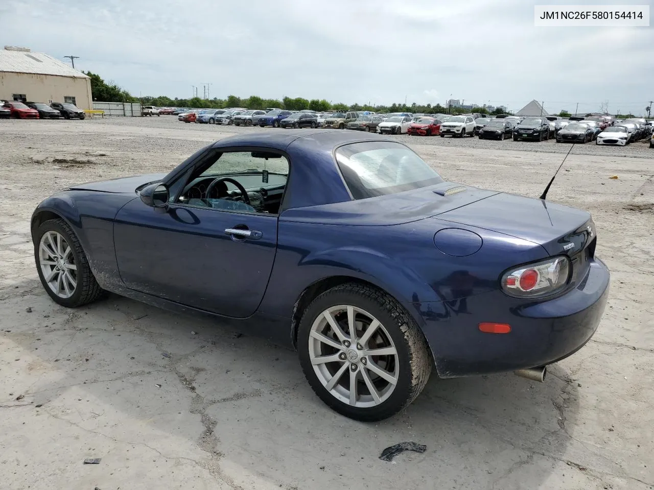 2008 Mazda Mx-5 Miata VIN: JM1NC26F580154414 Lot: 63559424