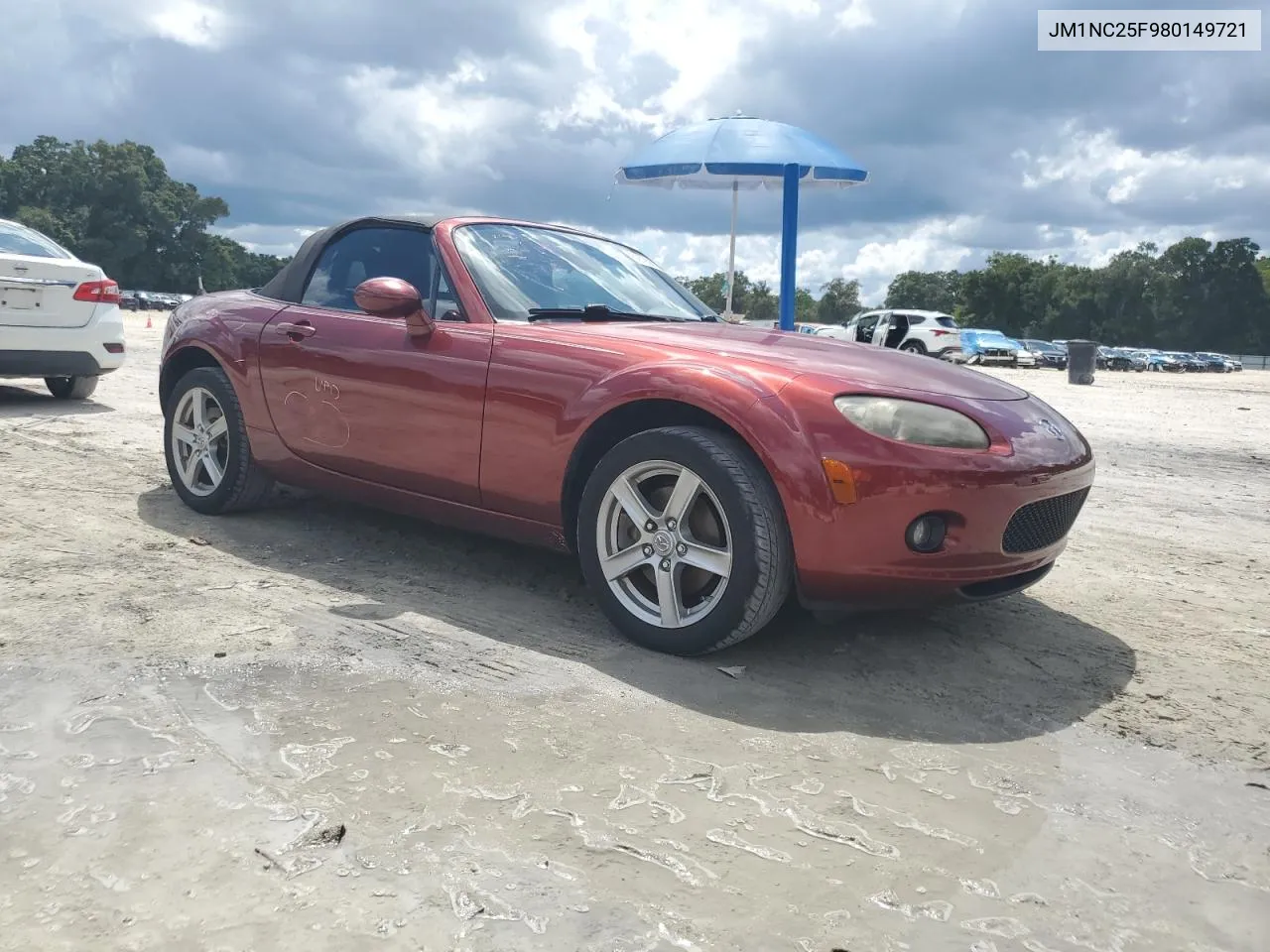 2008 Mazda Mx-5 Miata VIN: JM1NC25F980149721 Lot: 69790814