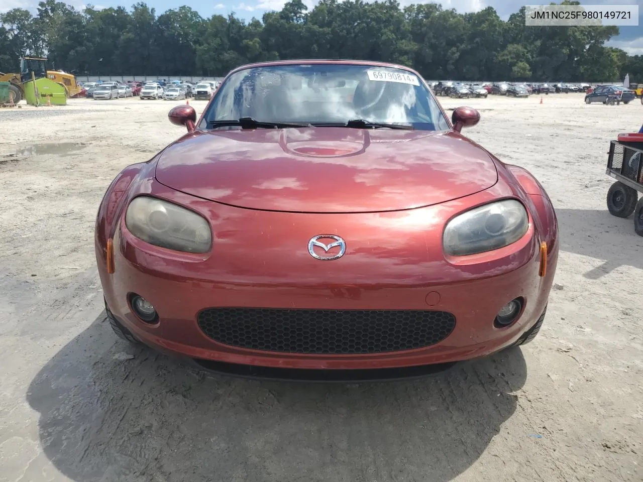 2008 Mazda Mx-5 Miata VIN: JM1NC25F980149721 Lot: 69790814