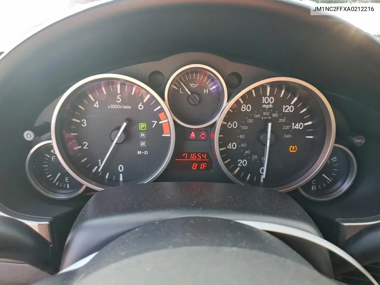 JM1NC2FFXA0212216 2010 Mazda Mx-5 Miata