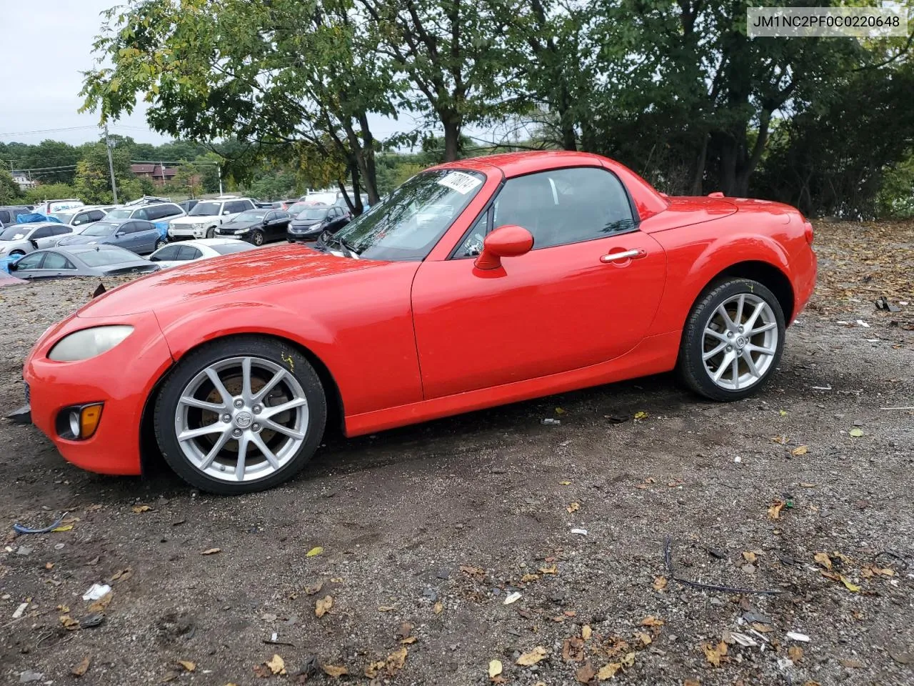 2012 Mazda Mx-5 Miata VIN: JM1NC2PF0C0220648 Lot: 71708014