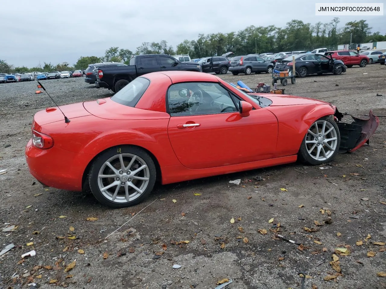 2012 Mazda Mx-5 Miata VIN: JM1NC2PF0C0220648 Lot: 71708014