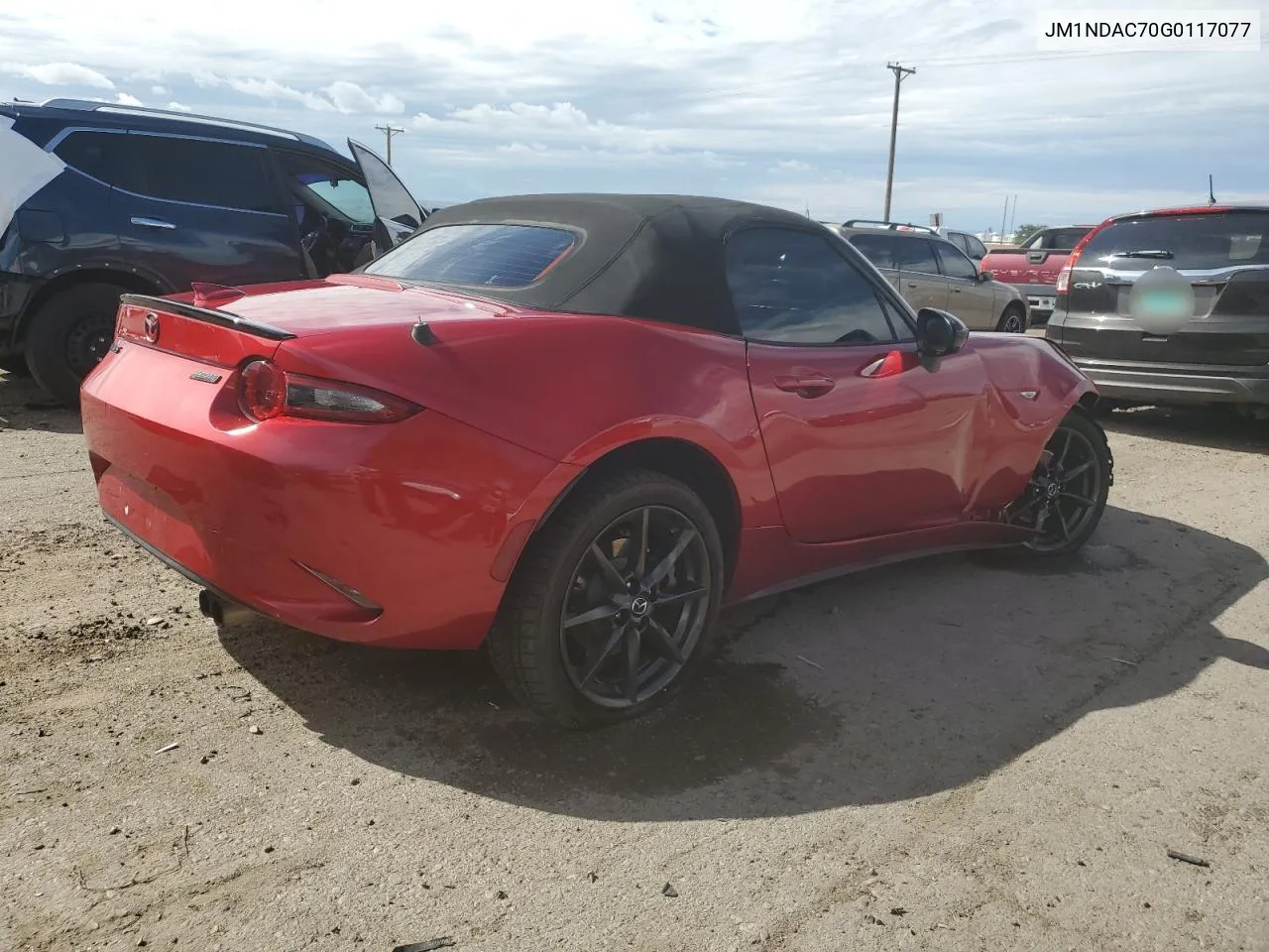 JM1NDAC70G0117077 2016 Mazda Mx-5 Miata Club