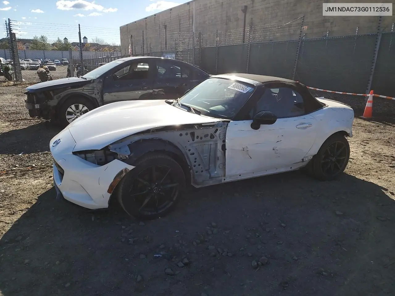 JM1NDAC73G0112536 2016 Mazda Mx-5 Miata Club