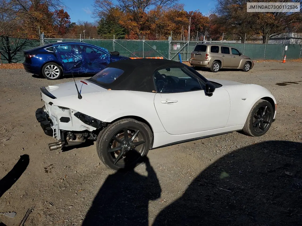 JM1NDAC73G0112536 2016 Mazda Mx-5 Miata Club