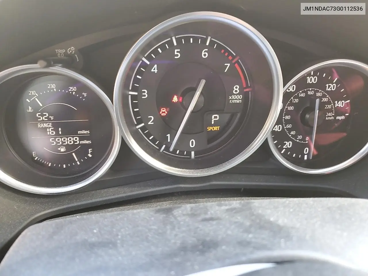 JM1NDAC73G0112536 2016 Mazda Mx-5 Miata Club