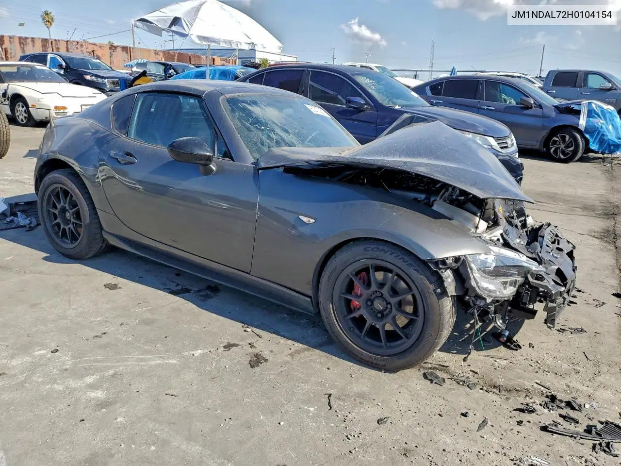 JM1NDAL72H0104154 2017 Mazda Mx-5 Miata Club