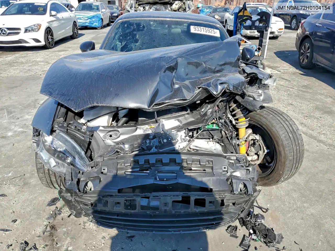 JM1NDAL72H0104154 2017 Mazda Mx-5 Miata Club