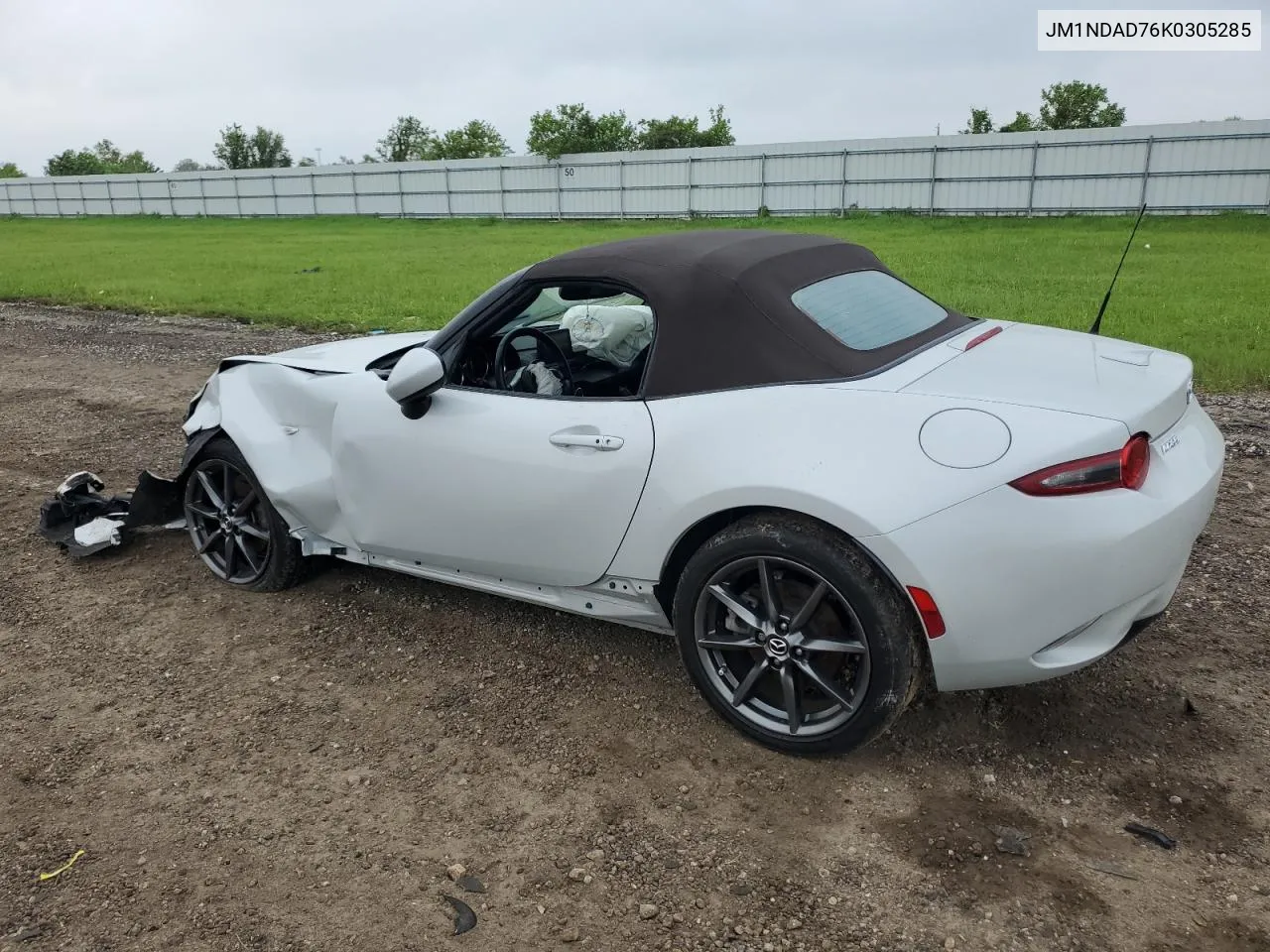 JM1NDAD76K0305285 2019 Mazda Mx-5 Miata Grand Touring