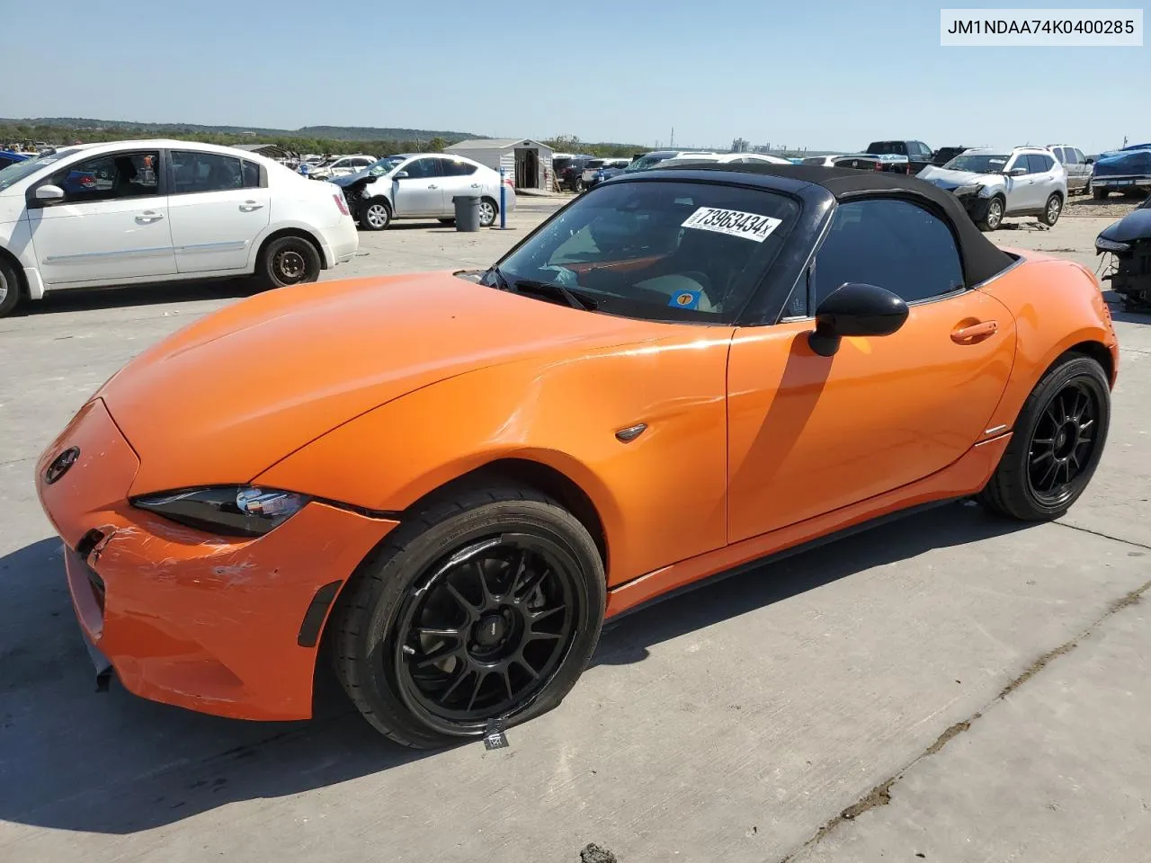 2019 Mazda Mx-5 Miata 30Th Sv VIN: JM1NDAA74K0400285 Lot: 73963434