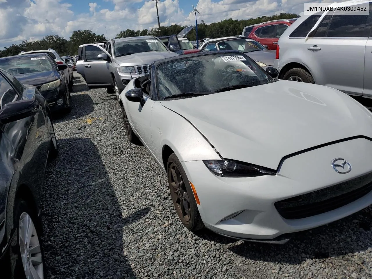 2019 Mazda Mx-5 Miata Sport VIN: JM1NDAB74K0309452 Lot: 74179954