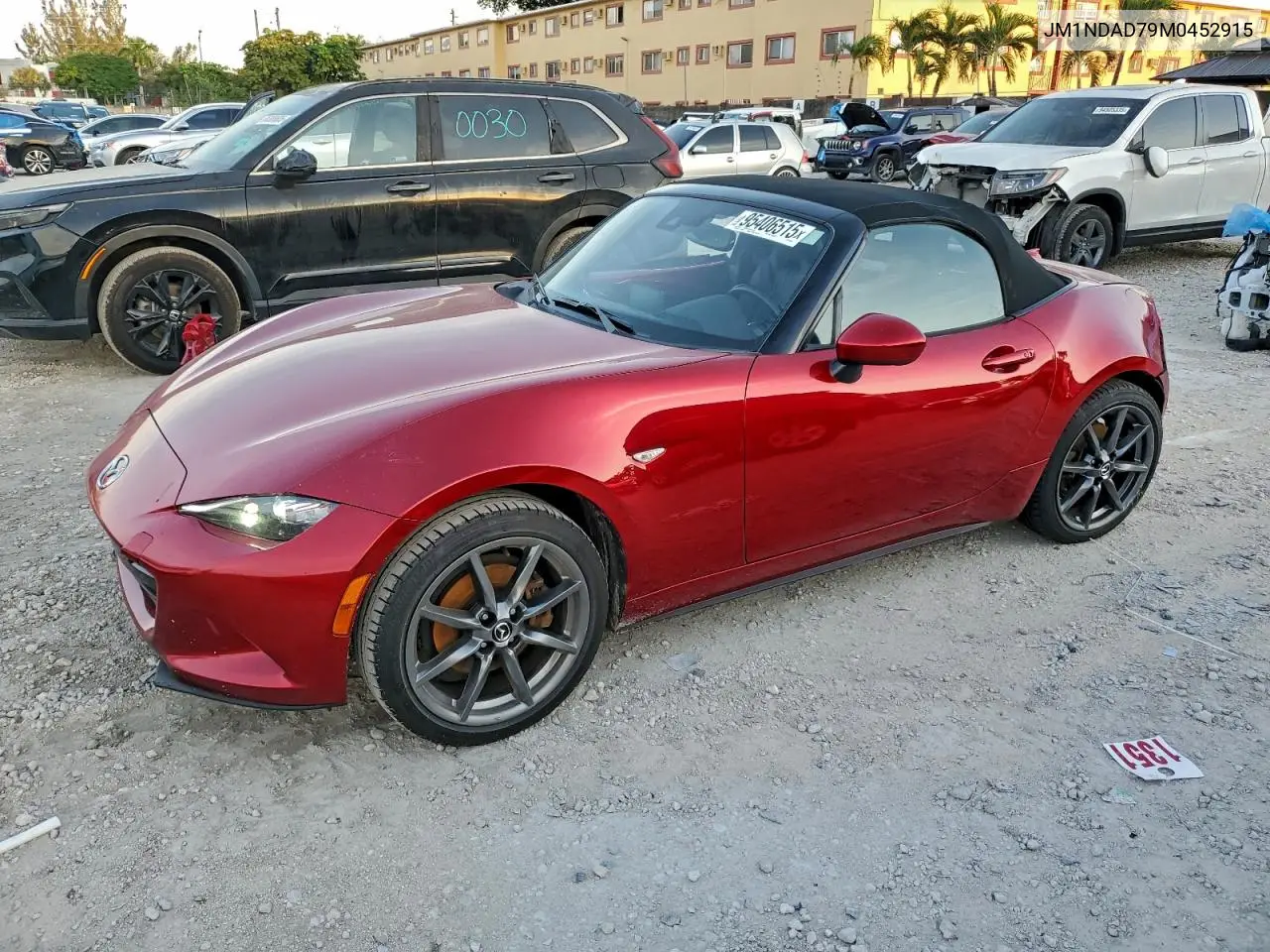 JM1NDAD79M0452915 2021 Mazda Mx-5 Miata Grand Touring