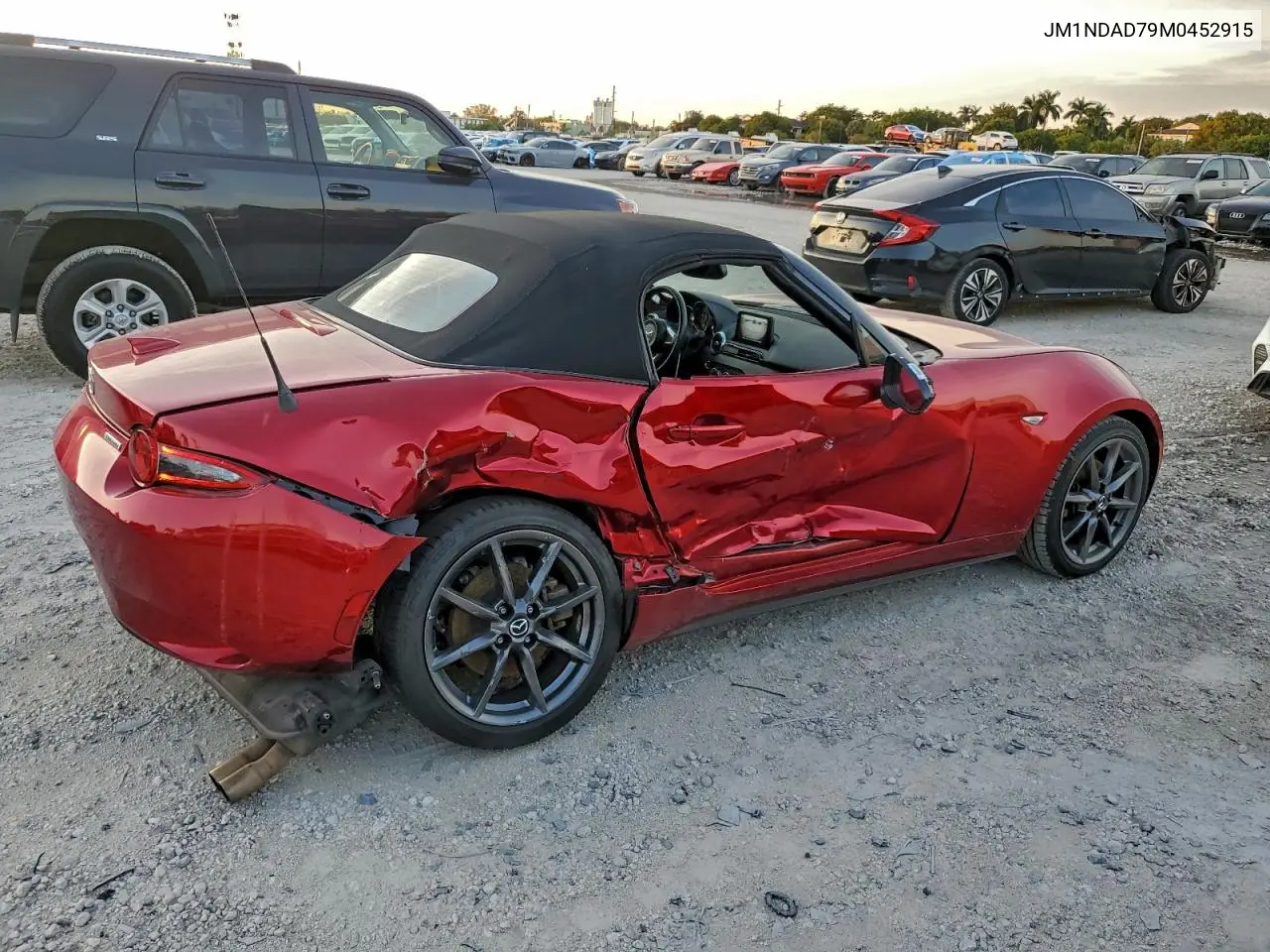 JM1NDAD79M0452915 2021 Mazda Mx-5 Miata Grand Touring