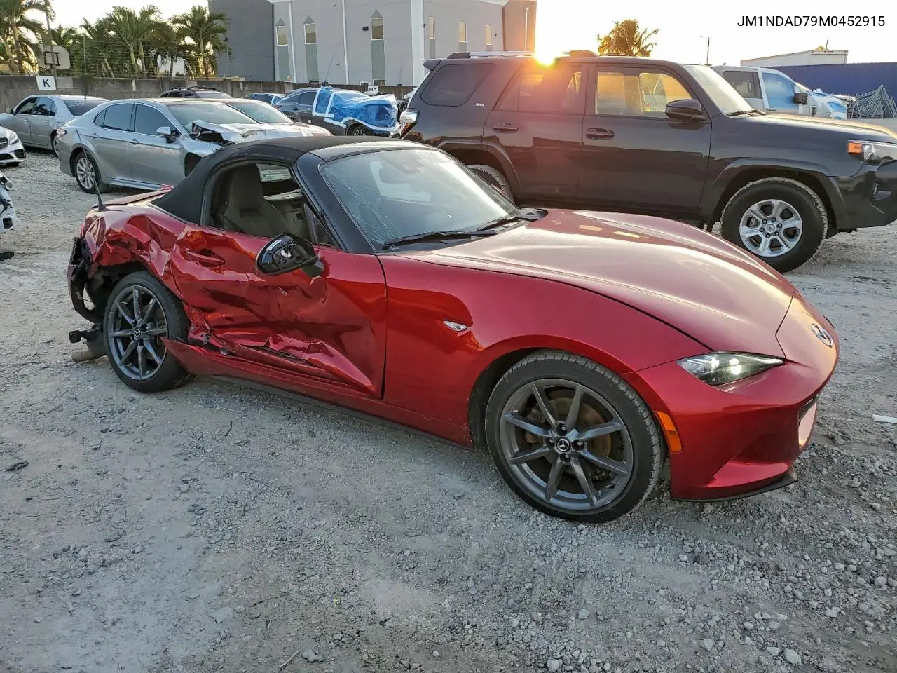 JM1NDAD79M0452915 2021 Mazda Mx-5 Miata Grand Touring