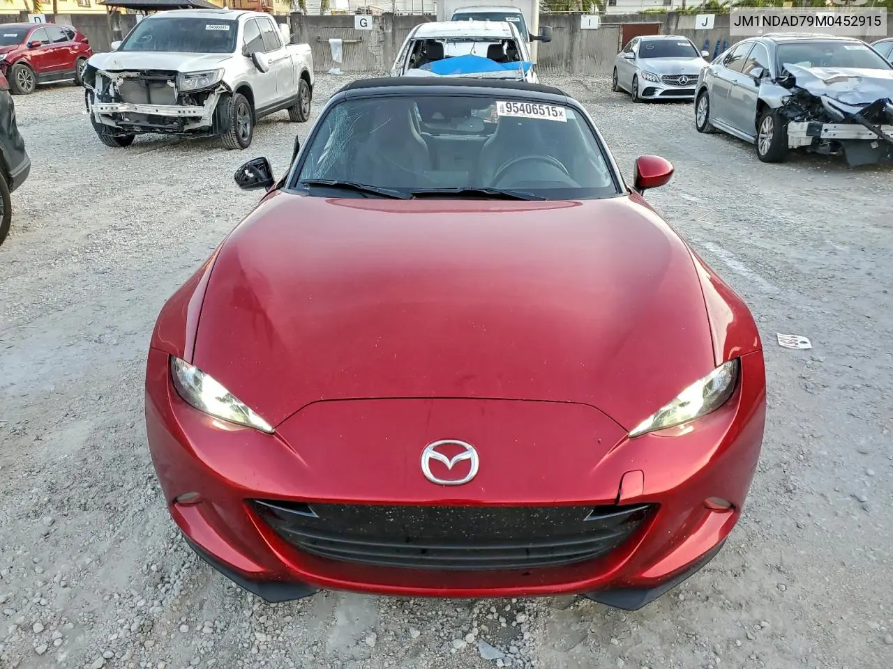 JM1NDAD79M0452915 2021 Mazda Mx-5 Miata Grand Touring