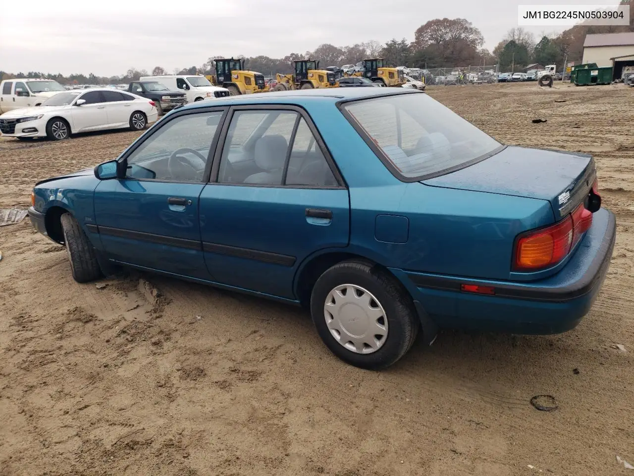 JM1BG2245N0503904 1992 Mazda Protege Dx