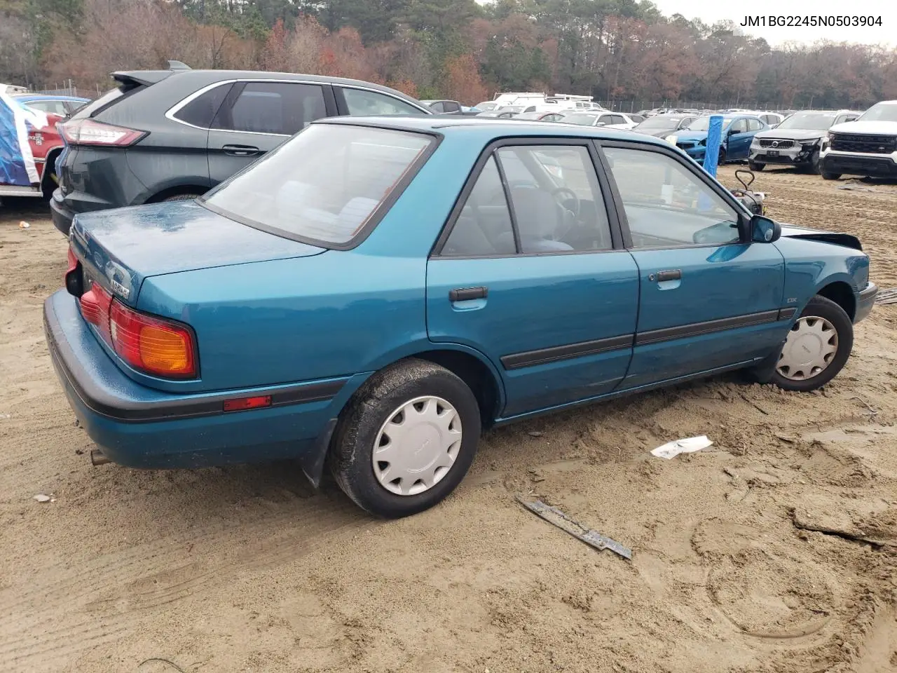 JM1BG2245N0503904 1992 Mazda Protege Dx