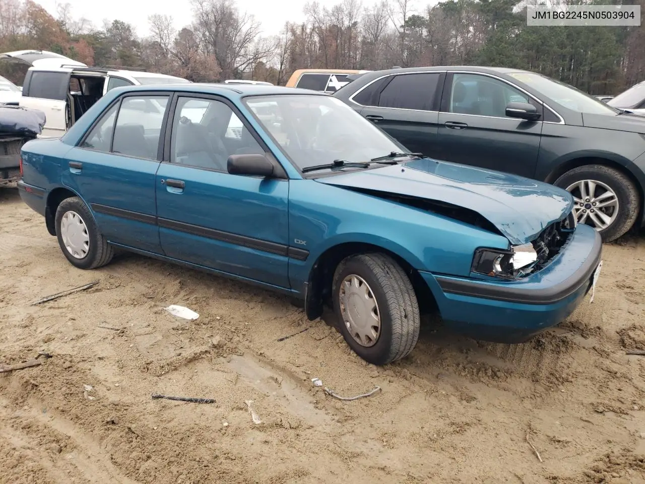 JM1BG2245N0503904 1992 Mazda Protege Dx