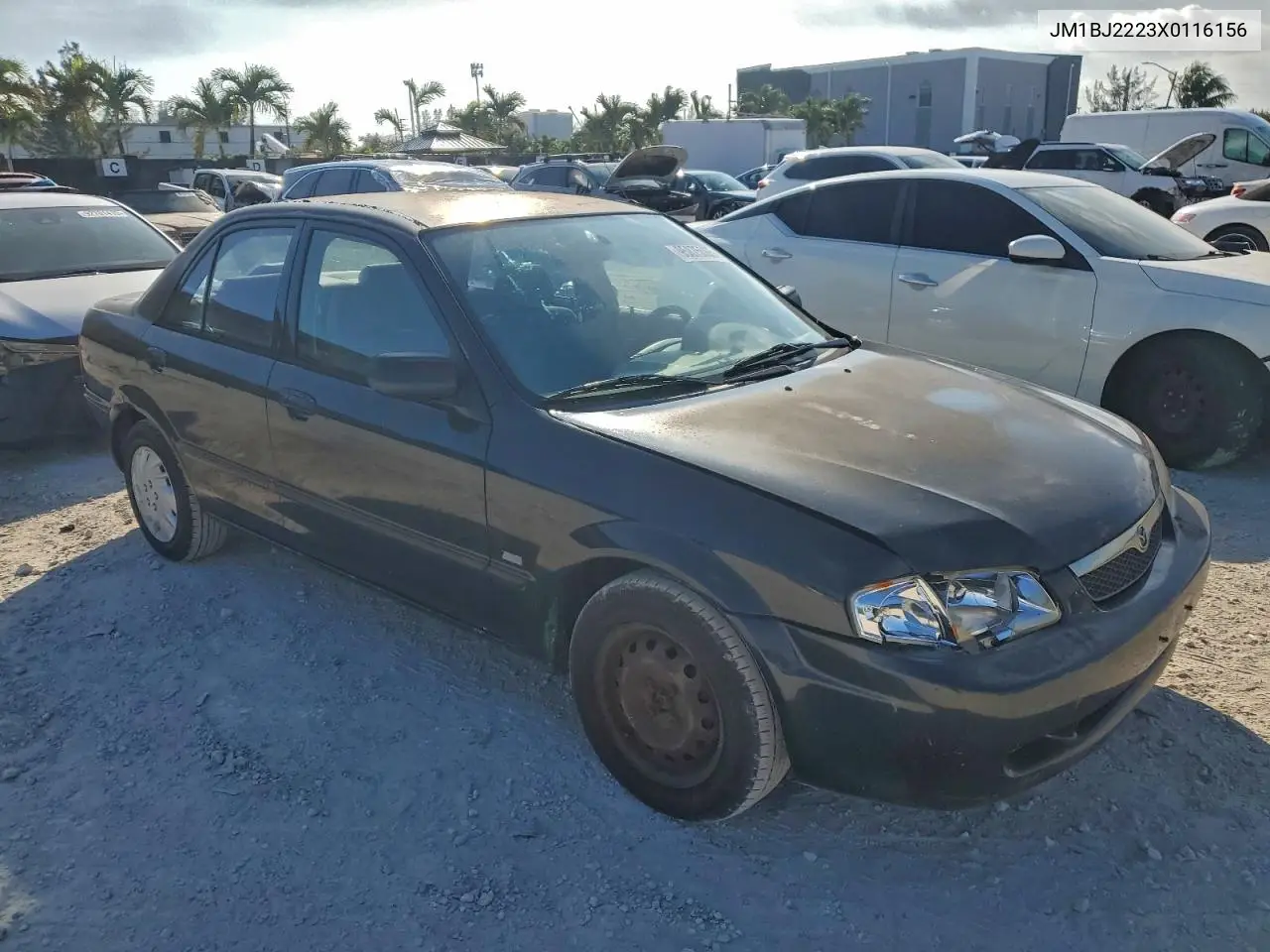 JM1BJ2223X0116156 1999 Mazda Protege Dx