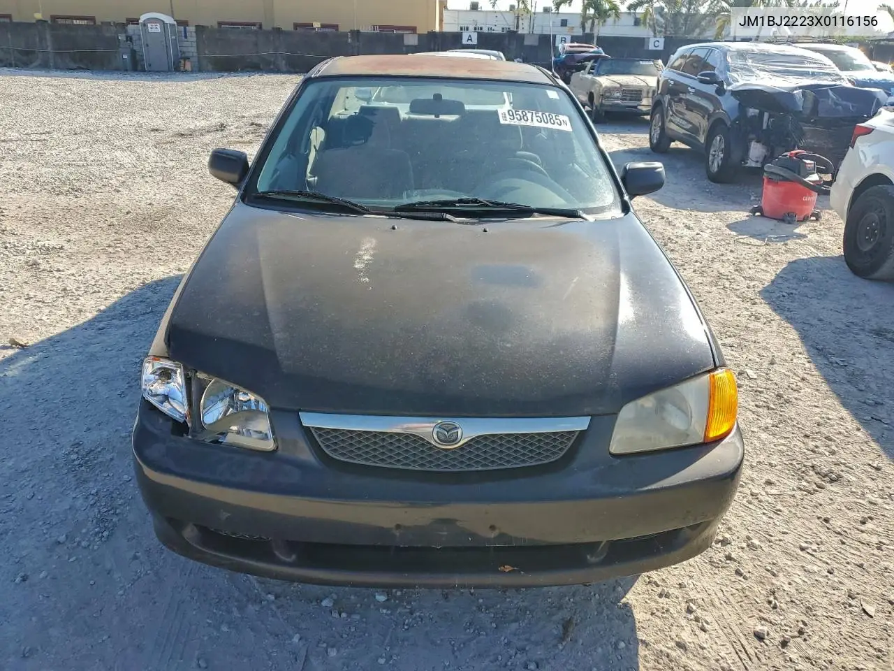JM1BJ2223X0116156 1999 Mazda Protege Dx