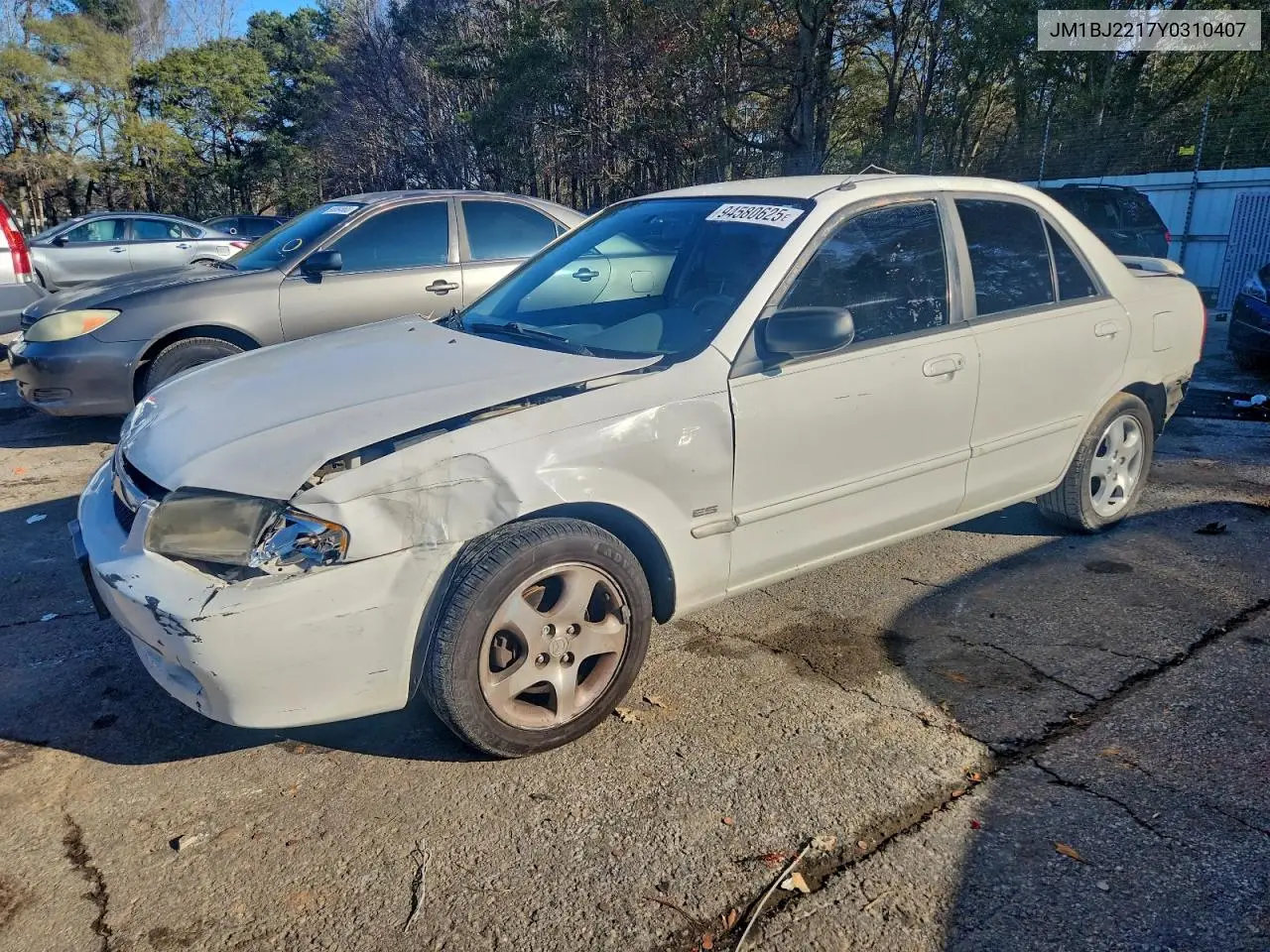 JM1BJ2217Y0310407 2000 Mazda Protege Es