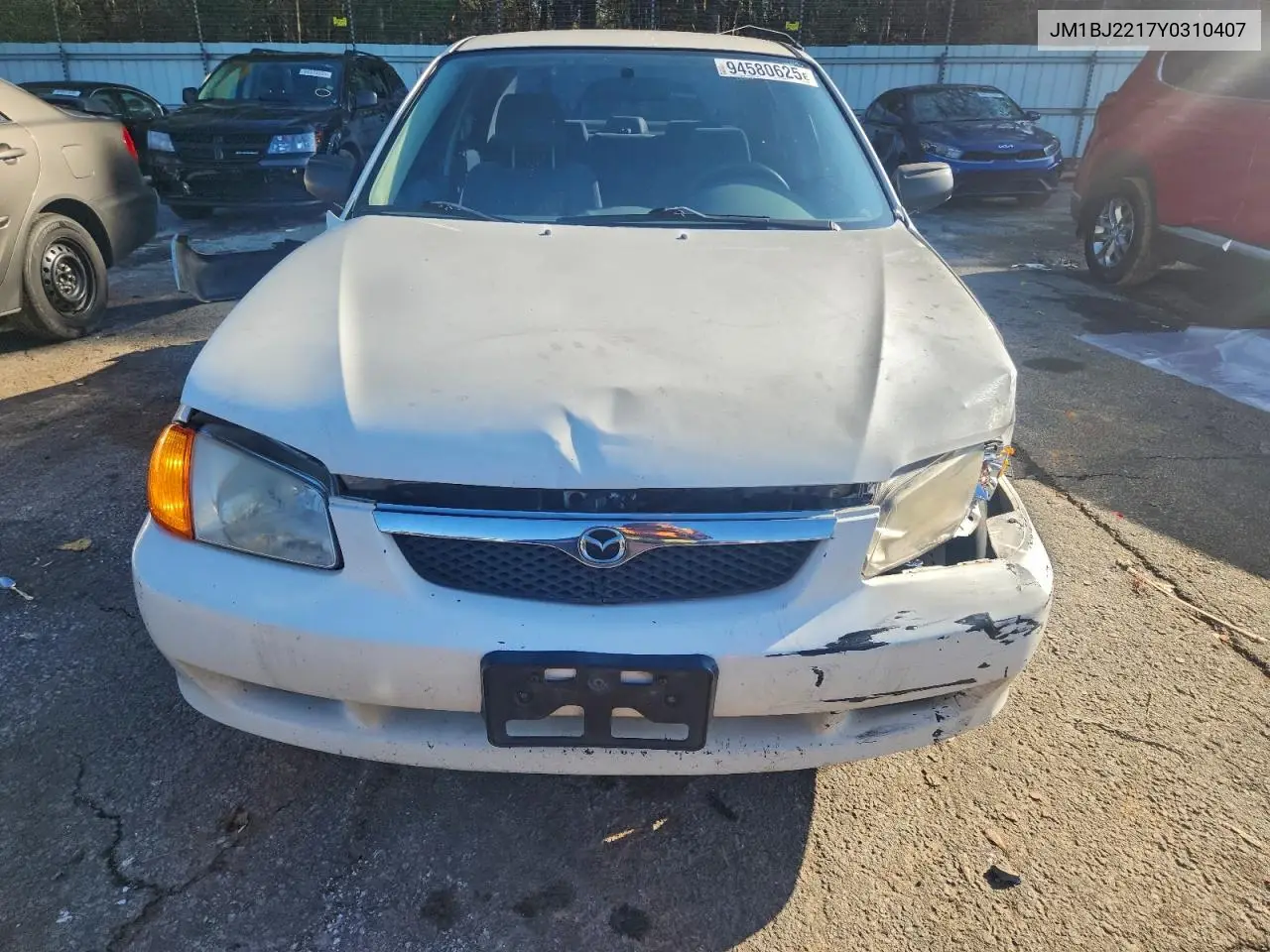 JM1BJ2217Y0310407 2000 Mazda Protege Es