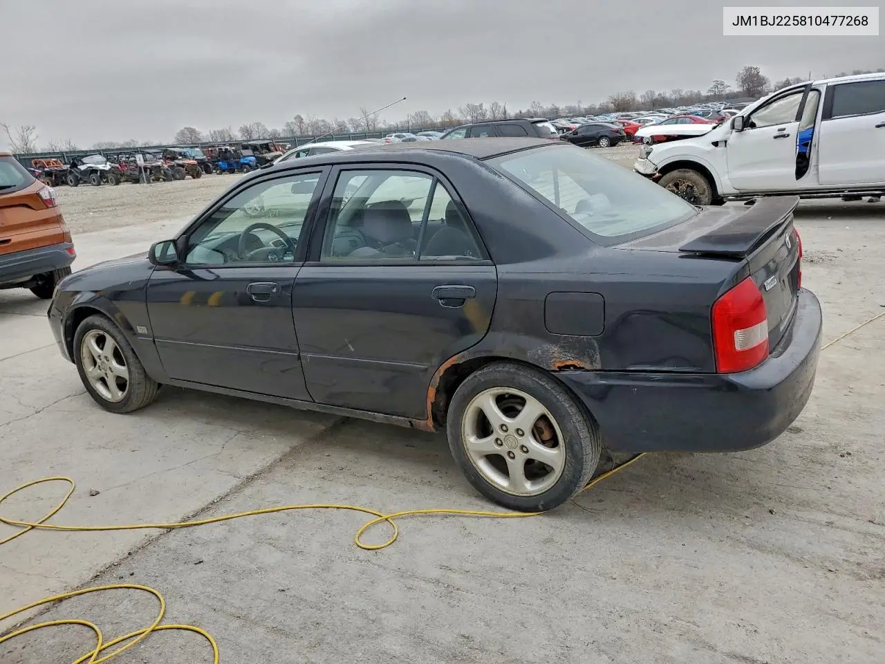 JM1BJ225810477268 2001 Mazda Protege Lx
