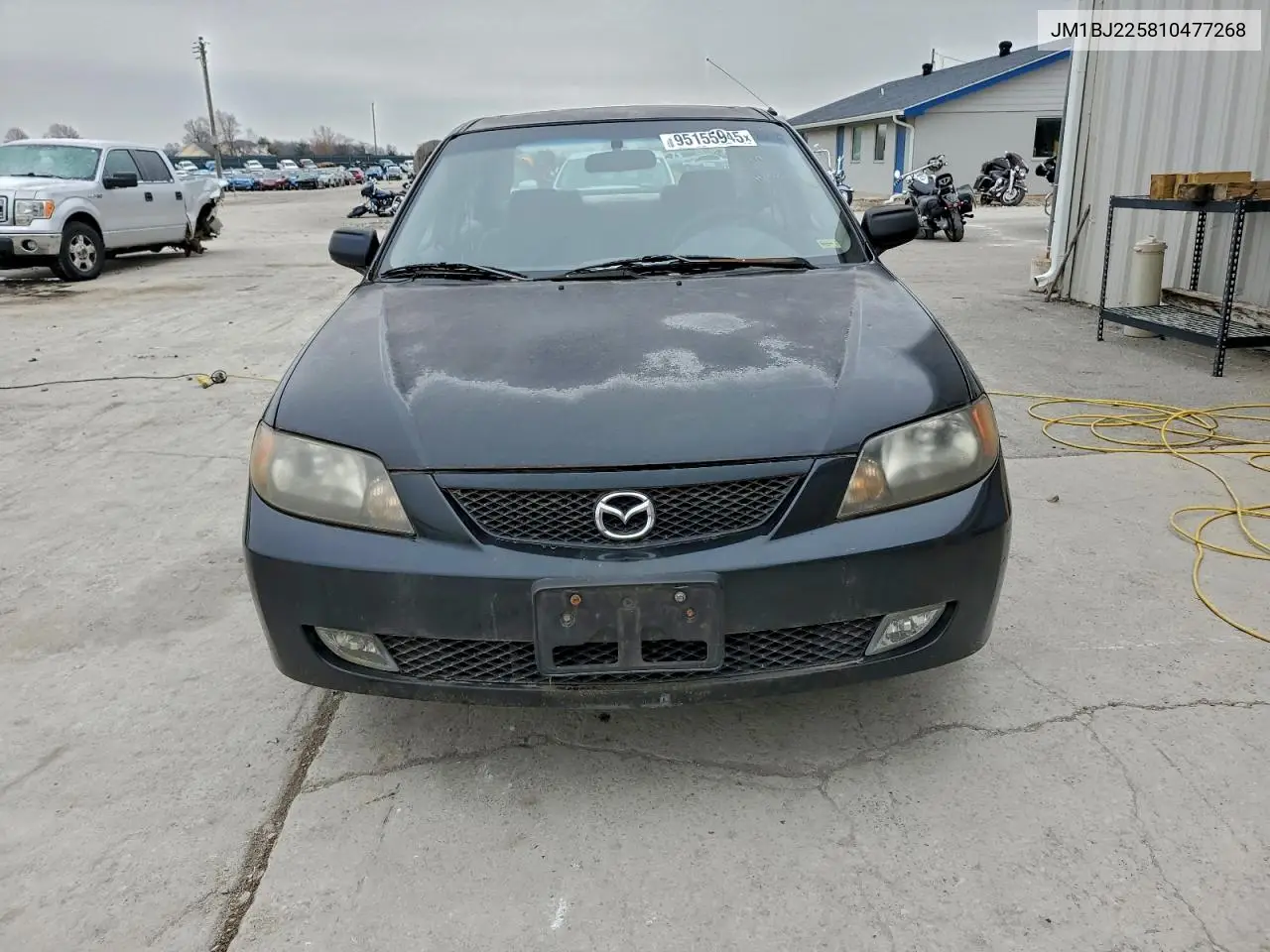 JM1BJ225810477268 2001 Mazda Protege Lx