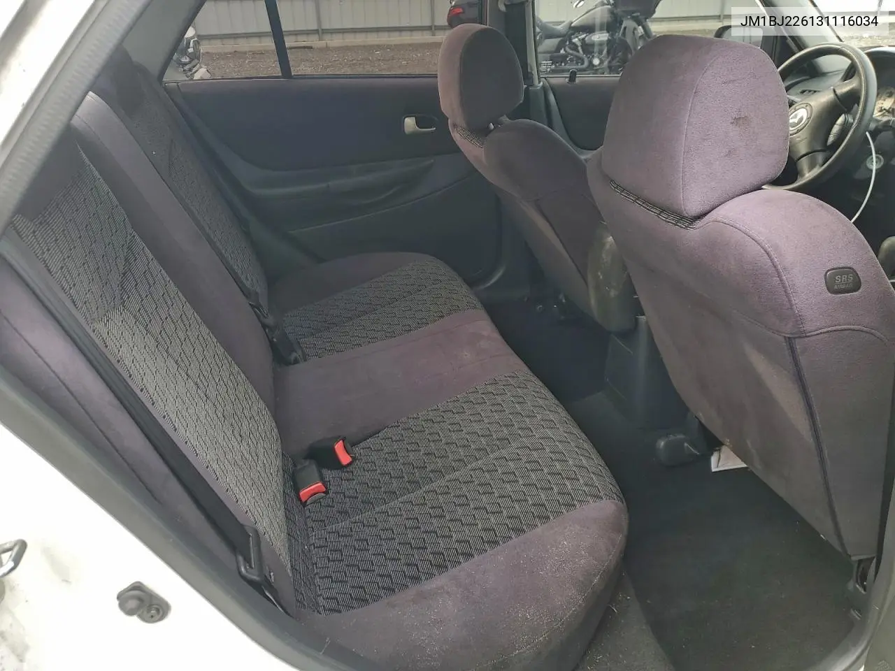 JM1BJ226131116034 2003 Mazda Protege Dx