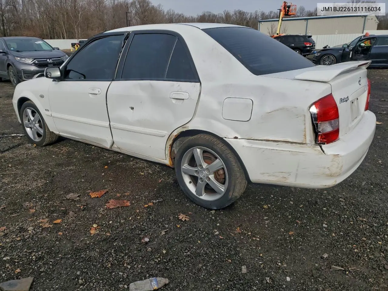 JM1BJ226131116034 2003 Mazda Protege Dx