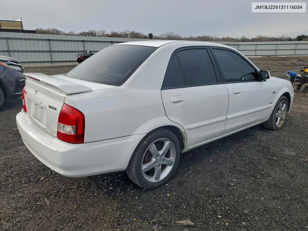 JM1BJ226131116034 2003 Mazda Protege Dx