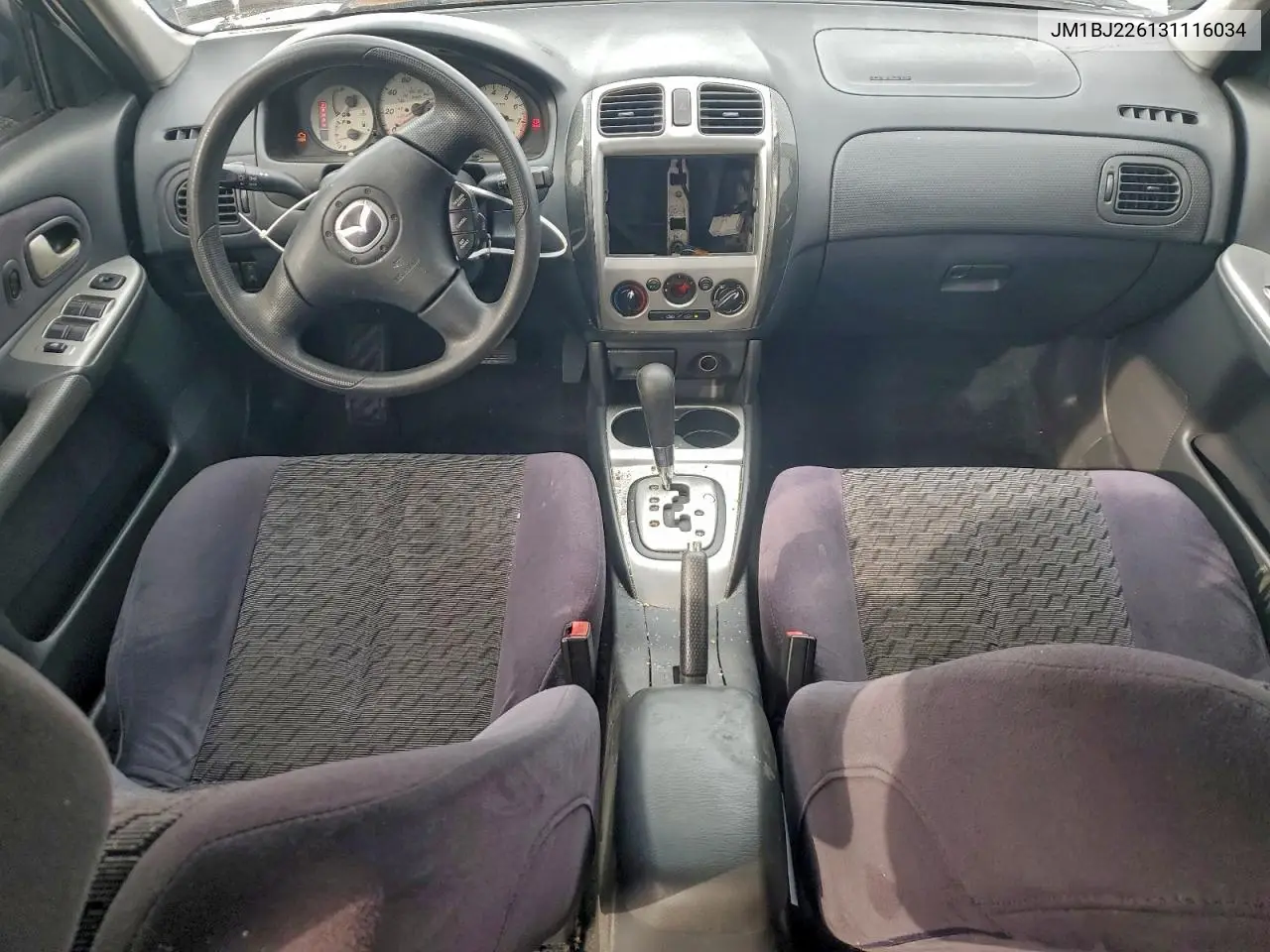 JM1BJ226131116034 2003 Mazda Protege Dx