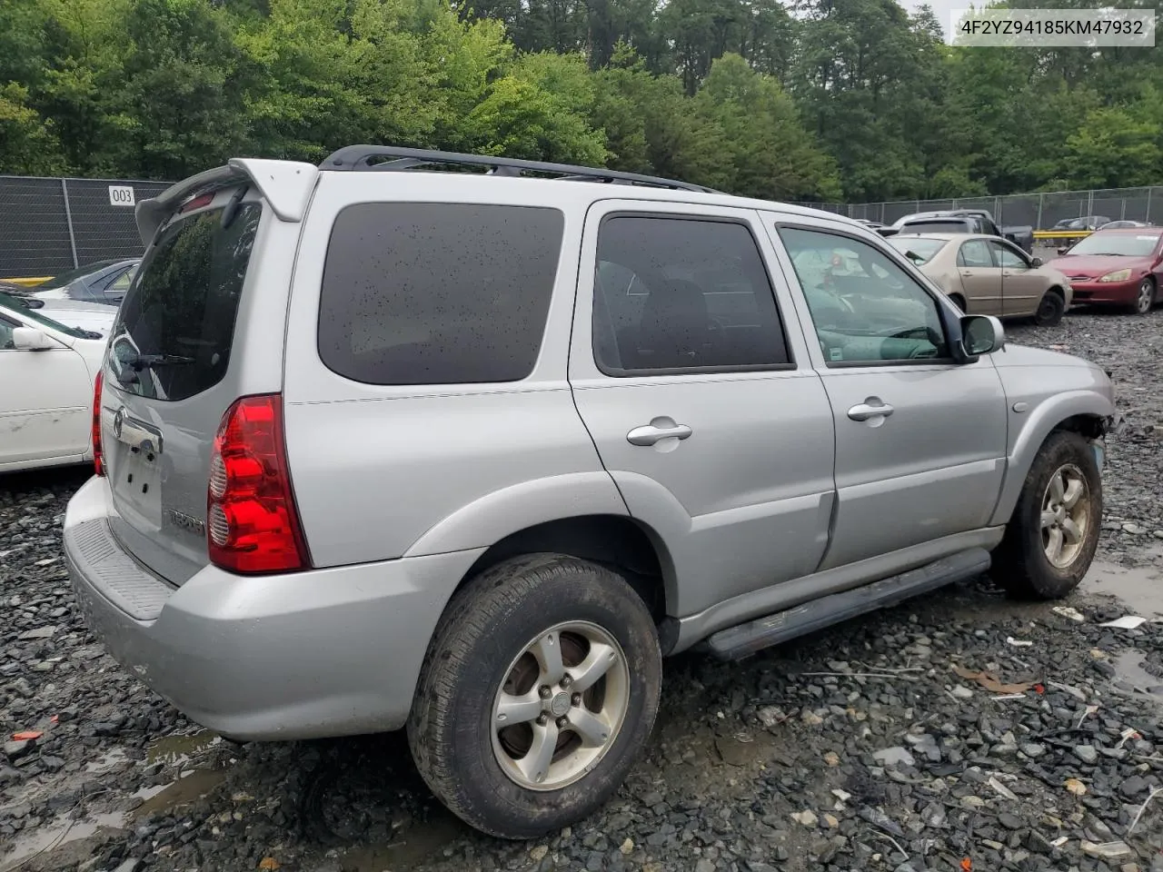 4F2YZ94185KM47932 2005 Mazda Tribute S