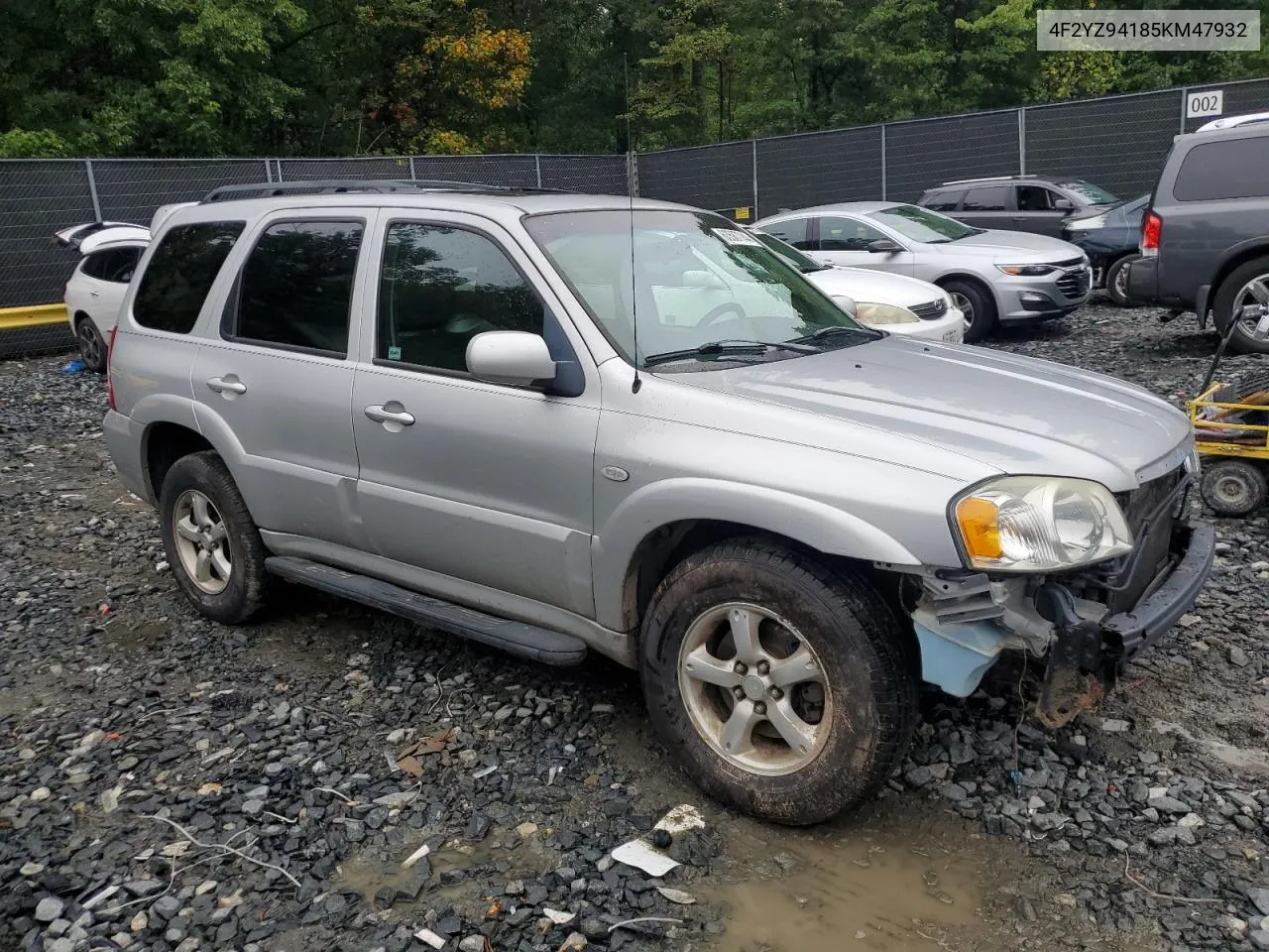 4F2YZ94185KM47932 2005 Mazda Tribute S